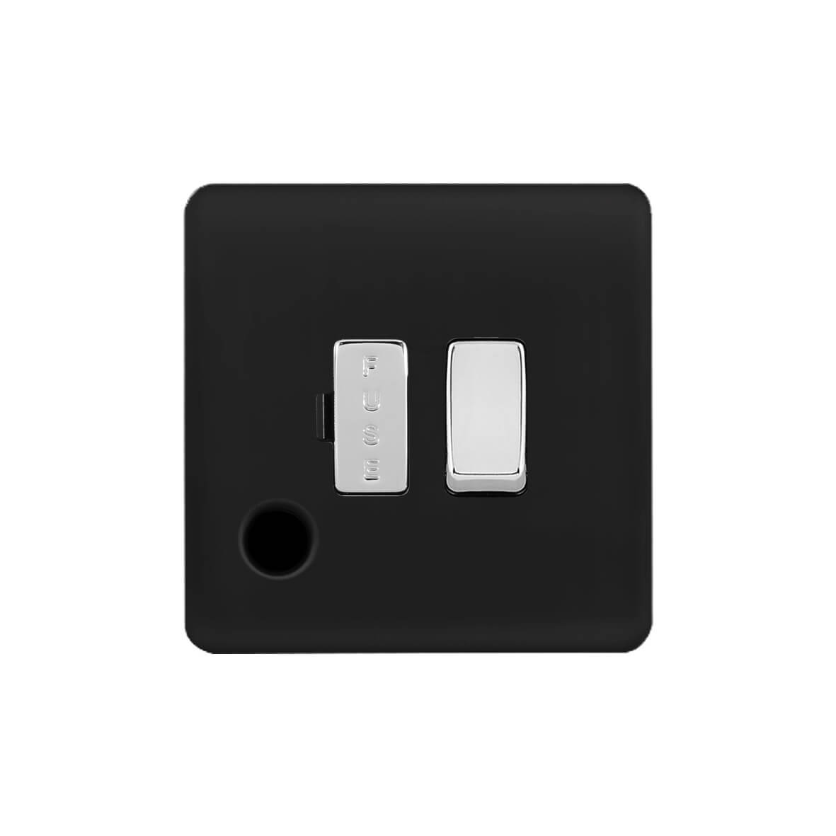 Screwless Curve Profile 13A Switched and Fused with Flex Outlet