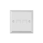 Bevel Edge Profile 2G BT Telecom Socket - Master