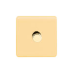 Screwless Curve Profile 1G 2 Way 400W Dimmer Switch - Rotary Push