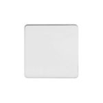 Screwless Flat Profile 1G Blank Plate