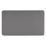 Screwless Flat Profile 2G Blank Plate