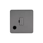Screwless Flat Profile Fused Connection Unit with Flex Outlet - 13A Fused