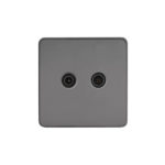 Screwless Flat Profile 2G Diplex TV / FM