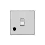 Screwless Flat Profile 1G 20A D. P. Switch with Flex Outlet