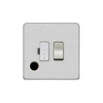 Screwless Flat Profile 13A Switched and Fused with Flex Outlet