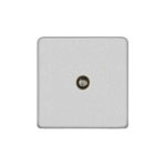 Screwless Flat Profile 1G Satellite Socket