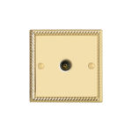 Georgian Profile 1G Co-axial Socket