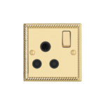 Georgian Profile 1G 15A Switched Socket-SP