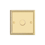 Georgian Profile 1G 2 Way 400W Dimmer - Rotary Push