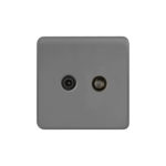 Screwless Curve Profile 2G Satellite and Co-axial Socket