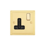 Georgian Profile 1G Universal Switched Socket - SP