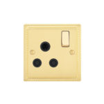 Georgian Profile 1G 15A Switched Socket-SP