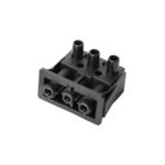 Recessed Mount Pluggable 3way Female - Male Linkable  Connector