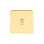 Metal Flat Profile 1G 2 Way 10AX Toggle Switch