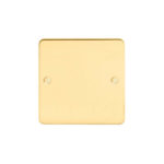 Metal Flat Profile 1G Blank Plate