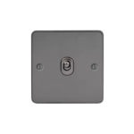 Metal Flat Profile 1G 2 Way 10AX Toggle Switch