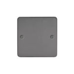 Metal Flat Profile 1G Blank Plate