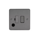 Metal Flat Profile 13A Switched and Fused with Flex Outlet