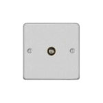 Metal Flat Profile 1G Satellite Socket