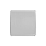 Screwless Curve Profile 1G Blank Plate