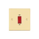 Victorian Profile 45A D.P. Switch - Single Plate