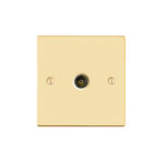 Victorian Profile 1G Co-axial Isolated Socket