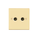 Victorian Profile 2G Co-axial Isolated Socket
