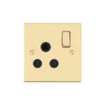 Victorian Profile 1G 15A Switched Socket-SP