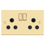 Victorian Profile 2G 15A Switched Socket-SP