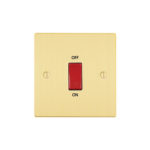 Victorian Profile 45A D.P. Switch - Single Plate