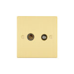 Victorian Profile 2G Satellite and Co-axial Socket