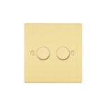 Victorian Profile 2G 2 Way 400W Dimmer - Rotary Push