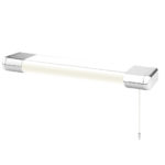 LED Over Mirror Light with Shaver Point and USB Charger
- Polished Chrome
- Width : 600mm