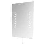 IP44 LED Bathroom Mirror
- Dimensions: 390mm(W) x 30mm(D) x 500mm(H)