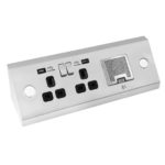 USB Power Station with BS Socket, TWS Bluetooth Audio Speaker