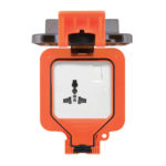 IP66 Weather Proof Range 1G 10A UNI Switched Socket