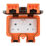 IP66 Weather Proof Range 2G 16A Switched Socket