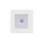 Screwless Flat Profile 2G Euro Module with PIR switch