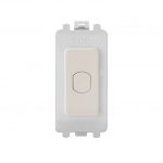 Press Button Dimmer Module - Matt White