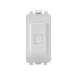 Press Button Dimmer Module - Molded white