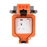IP66 Weather Proof Range 1G 13A Switched Socket with Neon-DP